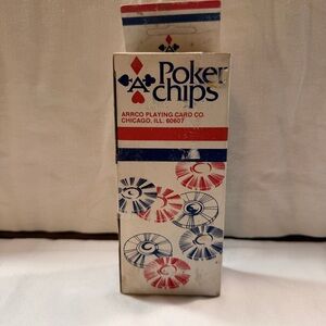 Vintage Arrco poker chips